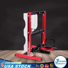 Red DIY ITX ATX MATX PC Frame Test Bench Open Air Case Water Cooling Fan Chassic picture