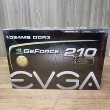 NEW SEALED EVGA GeForce 210 1GB DDR3 PCIe 2.0 GPU 01G-P3-1312-LR NOS picture