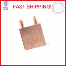 Pure Copper Water Cooling Block for Computer 40x40mm Water-Cooled Exchanger Endo picture