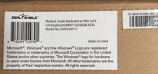 SEAL SHIELD SILVER  Medical Grade Keyboard w/ Keylock SSKSV207 R4 picture