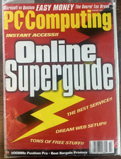 PC Computing Magazine Online Super Guide February 1996 Sealed in bag with AOL picture