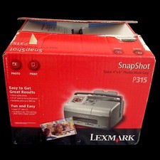 Lexmark P 315 Color Inkjet Photo Printer 20C0285 New Open Box picture