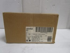 LEVITON 103-6110G-RG6 Extreme Cat 6A Quickport Jack Channel Rated Gray QTY-50 picture