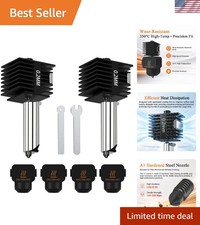2‑Pack 0.2mm A1 Hotend for Bambu A1 Mini/A2L Hardened Steel Nozzle Hot End picture