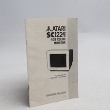 Atari ST - SC1224 RGB Color Monitor Manual picture