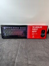 CUKUSA Rainbow Backlit Gaming Keyboard & Mouse Bundle, Brand New,  picture
