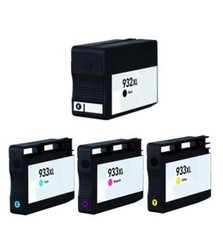 Ink Cartridges compatible for HP OfficeJet 6700 7110 w/ Chip 932XL 933XL 4-PK picture