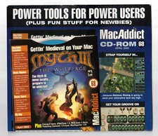 3 Mac Addict CD-ROM Discs + Sleeves ~ UNUSED picture
