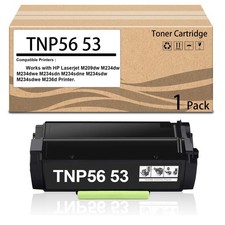 1 Pack TNP56 TNP53 with Smart Chip AADW030 AADW011 Black Toner Cartridges picture