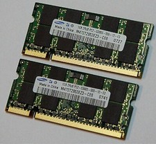 SAMSUNG Laptop 2GB DDR2 PC5300 RAM V000100440 notebook 2 memory sticks SDRAM picture