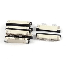 10Pcs Bottom Connect 15Pin 1.0mm Pitch FFC FPC Ribbon Sockets Connector picture