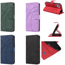 Luxury Flip Magnetic Wallet Cover Case For 17 16 15 14 12 11 13 Pro Max XR 7 8 picture