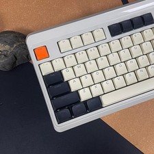 Low Profile PBT Shine Through Keycaps 60 65 75 100 Percent Retro Keyboard picture