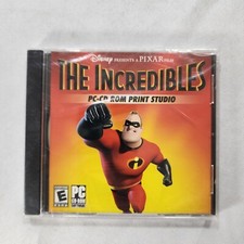 The Incredibles PC-CD ROM Print Studio Disney Pixar (Win 98/Me/XP) Computer Game picture