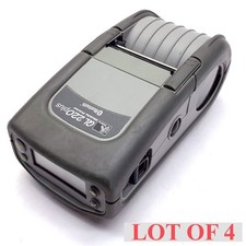 Zebra QL220 Plus Bluetooth Thermal Printer Wireless Mobile w/Battery Lot 4 picture