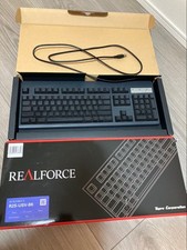 Topre REALFORCE S R2S-USV-BK US Layout Variable Weight Silent Wired Tested picture