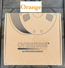 OVERTURE ASA Filament ORANGE - 1.75mm, 3D Printer Filament, 1kg Spool/New-Sealed picture