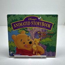 Vintage Disney Animated StoryBook Winnie The Pooh Honey Tree CD-ROM Windows picture