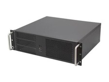 iStarUSA D-314-MATX Black 3U Rackmount Chassis ATX Power Supply Compatible picture