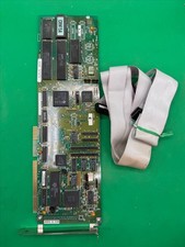 Data Tech Corp 16-Bit ISA Hard Drive/Floppy Controller Card w Ribbon Cable TC picture
