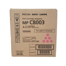 Ricoh OEM 842198 MP C8003 Magenta Toner - Savin Lanier IM C6500 IM C8000 MP6503 picture