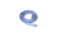 6ft USB-C to RJ45 Cisco Console Cable FTDI Serial - Cisco-blue picture