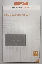 Hyper Drive Ultimate 11 in 1 USB-C to HDMI/3.5mm/SD Hub for Mac/PC/Mobile Grey picture