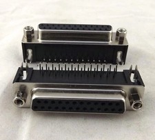 D-SUB DB25 Female 25Pin Right Angle PCB  Connector 2 Rows BULK LOT OF 25 picture