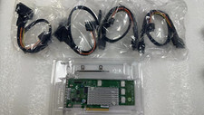 Supermicro AOC-SLG3-4E2P PCIe to SFF-8611 NVME U.2 Quad-Port  Adapter +4 CABLES picture