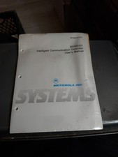 MOTOROLA MVME331/D5 MVME331 INTELLIGENT COMMUNICATION CONTROLLER USER'S MANUAL picture