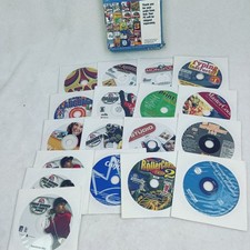 Vintage Dell Software Super Suite 2.0 discs unused, games, Missing Peachtree picture