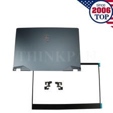 New Back Cover+Bezel+Hinges For MSI GE66 Raider 10SD 10SE 10SF MS-1541 1542 Blue picture