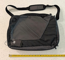 OGIO Padded Polyester Laptop Backpack Fits 15in, Gray/Black w/ Partitions picture