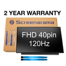 Dell pn 0D2W2X D2W2X 120Hz FHD IPS Matte LCD Screen + Tools SCREENARAMA *FAST picture