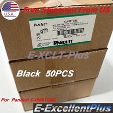 Box of 50PC For Panduit CJ688TGBL GigaTX Cat6 8Position RJ45 Network Jack Module picture