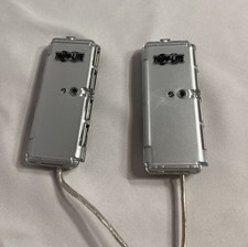 Lot of 2 Tripp-Lite Ultra-Compact 4-Port USB 2.0 Hubs Clear Silver Silver-Plated picture
