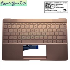 FR French backlit keyboard with palmrest Asus ZenBook 3 UX390 UX390UA UAK gold picture