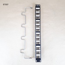 Commscope 1U 24-Port Empty Keystone Patch Panel 19