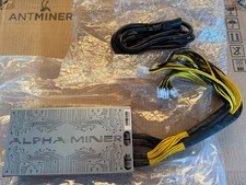 Alpha Miner PSU 1800W Power Supply/ Bitmain Antminer APW7++12-1800W-A3 -Plugcord picture