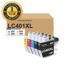 5pk LC401XL LC-401 XL Ink Cartridges with New Chip for Brother MFC-J1010DW J1170 picture