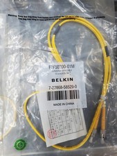 Belkin Fiber Optic Cable F2F80200-01M - 8.3/125 - 1M- ST / ST - NEW *1 Cable* picture