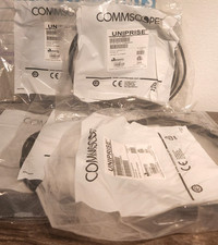 Qty. 45 Commscope Uniprise UC1BBB2-01F010 Cat6 Patch Cord UNC6-BK-10F Black 10ft picture