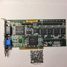 Matrox Video Card MGA-MIL/4BN Millennium II 4MB PCI MGA-2164W-R3 Vintage picture