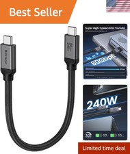 1FT USB 4 Cable with 80Gbps Transfer & 240W Charging for Ultimate Performance picture