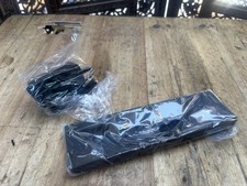 Leviton 004-69586-U89 Cat 6 Flat Universal Patch Block, 12-Port, Black [CTA] picture