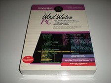 Timeworks WordWriter PC new in box Dos Word Processing Word Writer PC 5.25