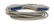 15 Foot DB25 25 Pin Serial Port Cable Male/Male RS232 picture
