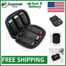 Lightweight USB Holder with 6 Slots - Durable Neoprene Case for Small Gadgets picture