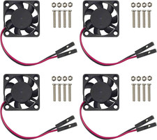 30Mm Fan 5V 3.3V DC Quiet Fan for Raspberry Pi 5 4 3B+ 3007 (4-Sets) picture