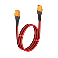 XT60 Female to Female Extension Cable 12AWG 2FT - Heavy Duty Power Cord for R... picture